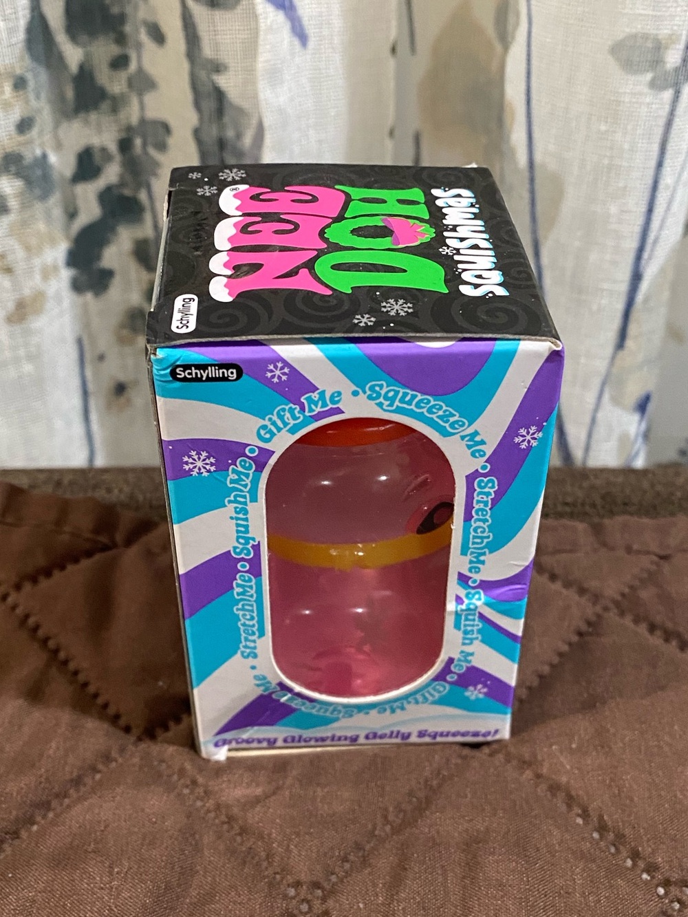 Nee Doh Groovy the Glowman - Pink Glow Gelly Squeeze - Picture 2 of 5